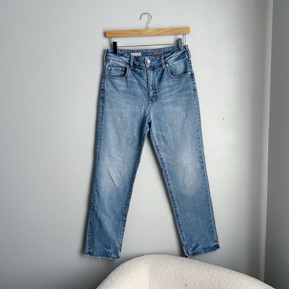 Anthropologie Pilcro The Vintage Straight Cropped Jeans